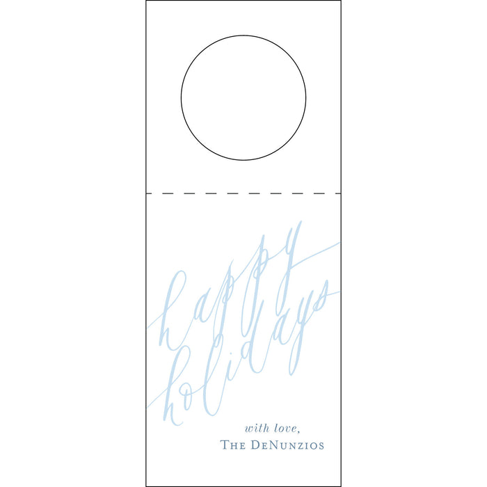 Bottle Tags - Holidays W417
