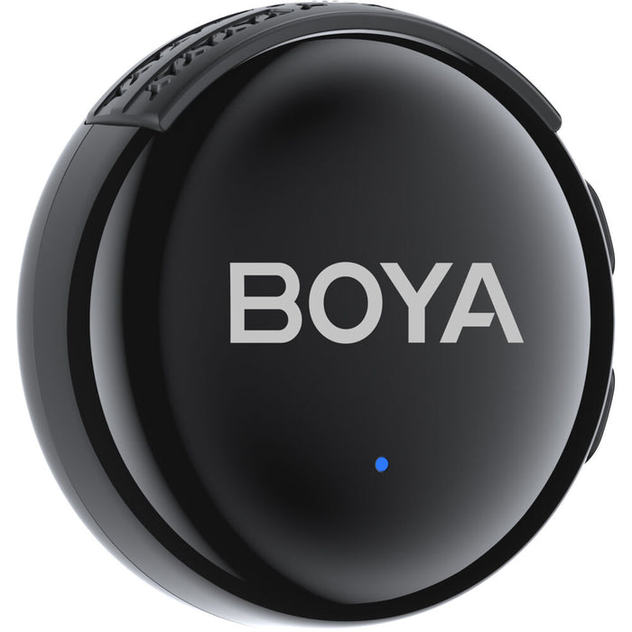 Boyalink 3 wireless microphone with AI noise cancellation and long battery life.
