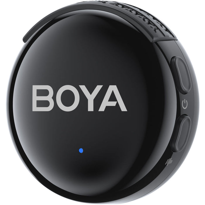 Boyalink 3 wireless microphone with AI noise cancellation and long battery life.
