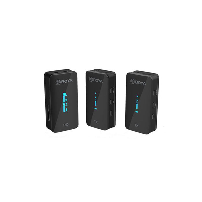 BOYA BY-XM6-S2 dual-channel wireless microphone kit