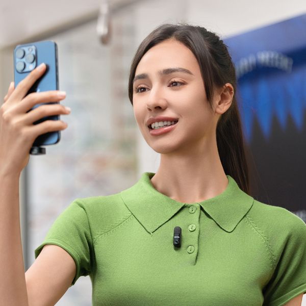 Boya Magic wireless mic with AI noise cancellation and USB-C