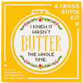 Brass Monkey: I knew it wasn't Butter Cross Stitch