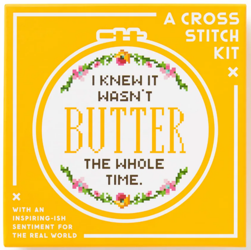Brass Monkey: I knew it wasn't Butter Cross Stitch