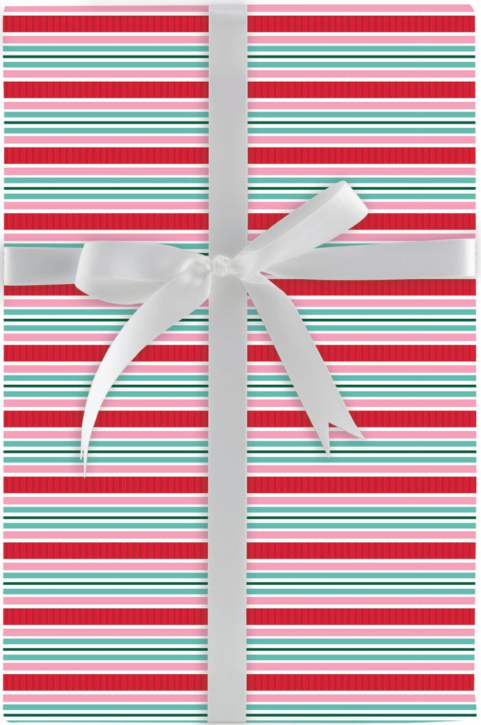 Bright Stripes Gift Wrap