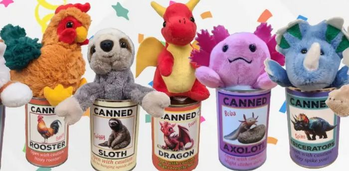 Canned Gifts: Plushies (Various)