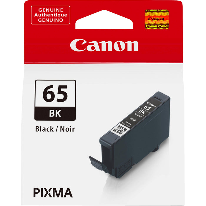 The Canon CLI-65 Black Ink Tank is a specially formulated ink tank for the PIXMA PRO-200 Wireless Professional Inkjet Photo Printer.