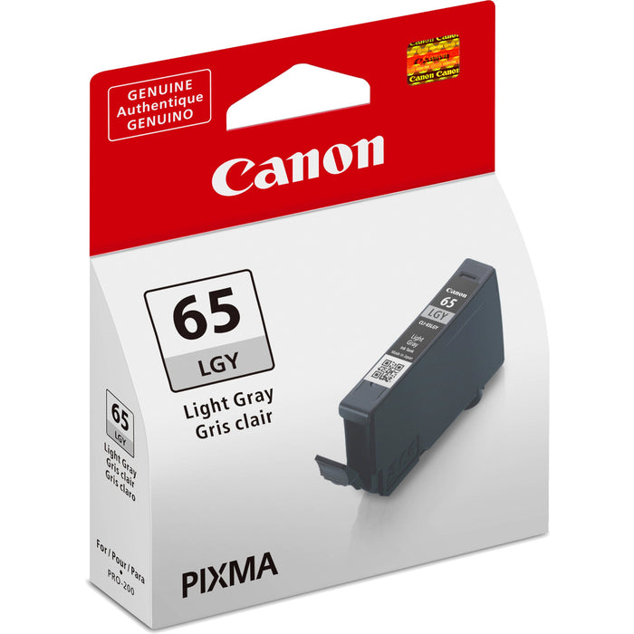 The Canon CLI-65 Light Grey Ink Tank is a specially formulated ink tank for the PIXMA PRO-200 Wireless Professional Inkjet Photo Printer.