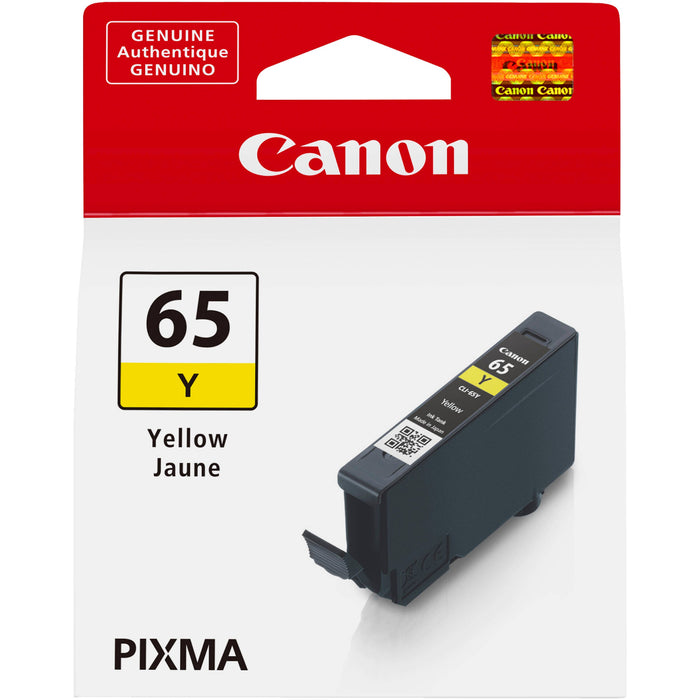 The Canon CLI-65 Yellow Ink Tank is a specially formulated ink tank for the PIXMA PRO-200 Wireless Professional Inkjet Photo Printer.
