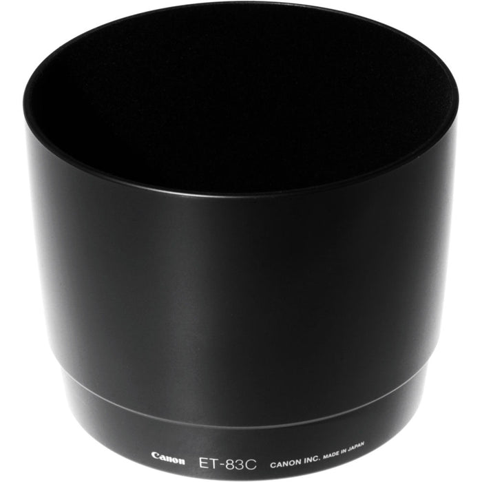 Shield your Canon EF 70-200mm f/2.8L IS II & III USM lenses from glare and stray light with the ET-83C Lens Hood, enhancing image quality and lens protection.