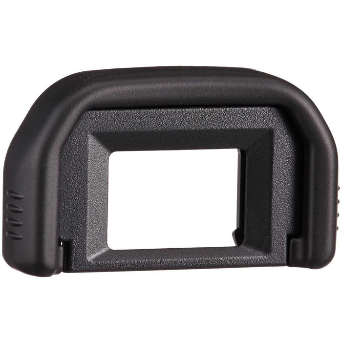 Providing useful cushioning and shielding of stray light, Camera Eyecups provide cushioning around the camera‘s eyepiece and useful to eyeglass wearers.