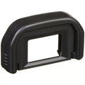 The Canon Eyecup EF provides cushioning around the camera’s eyepiece, and is useful to eyeglass wearers.