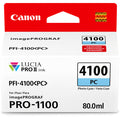 Canon PFI-4100 ink allows you to print up to 90 photos in A2 size, offering vibrant colours and exceptional durability for high-quality, professional prints.