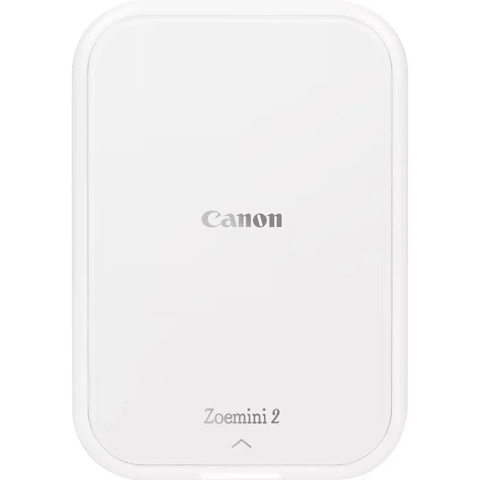 Canon Zoemini 2 compact white wireless photo printer with Bluetooth and ZINK photo paper