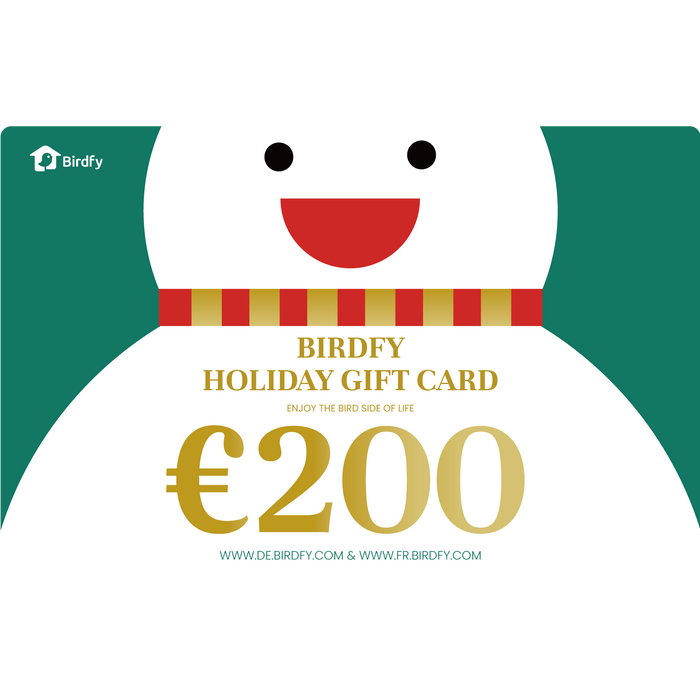 Carte-cadeau Birdfy – Le cadeau parfait pour toutes les occasions !