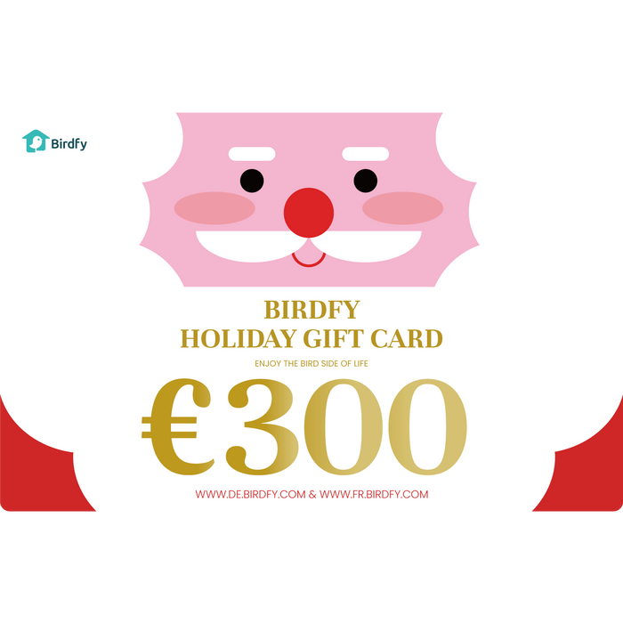 Carte-cadeau Birdfy – Le cadeau parfait pour toutes les occasions !