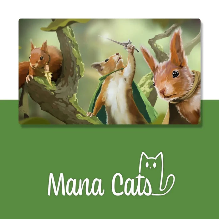 Caverns and Calicos: Squirrel Playmat