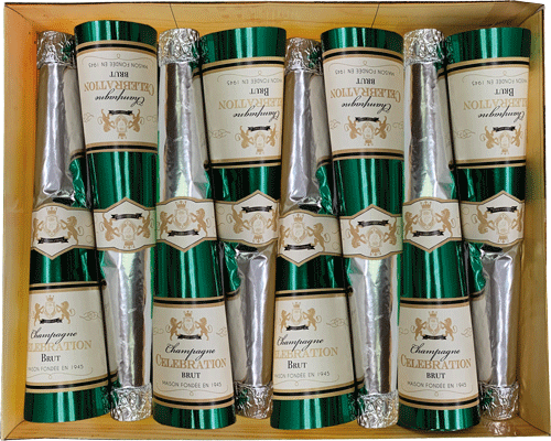 Champagne Bottle Crackers