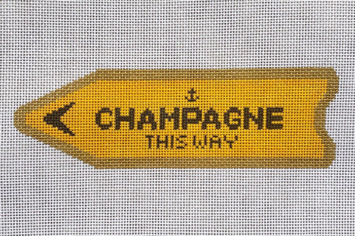 Champagne This Way - Orange