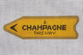 Champagne This Way - Orange
