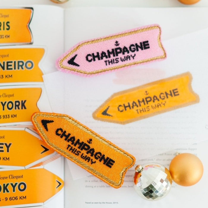 Champagne This Way - Orange