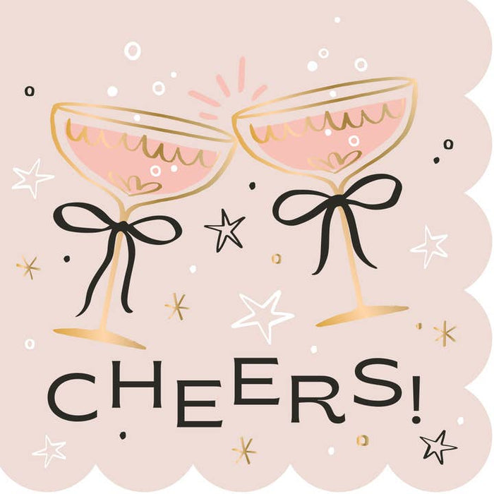Cheers Bows Napkins