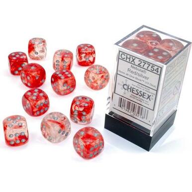 Chessex 16mm d6 Nebula Styles (12 dice)