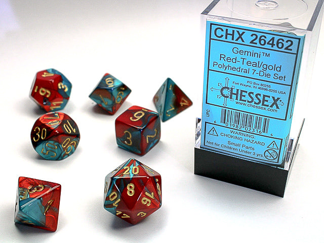 Red-Teal/Gold