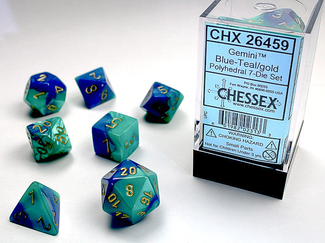 Blue-Teal/Gold