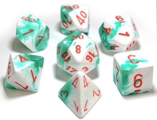 Mint Green-White/Orange