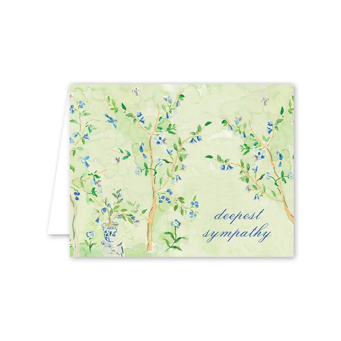 Chinoiserie Sympathy Card