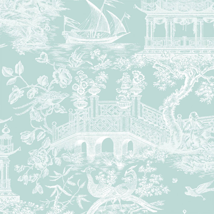 Chinoiserie Toile Gift Wrap