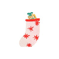 Christmas Wishes Stocking Die-Cut Napkins