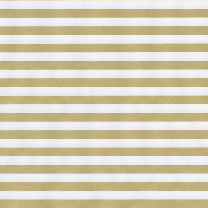 Club Stripe Silver/Gold Gift Wrap
