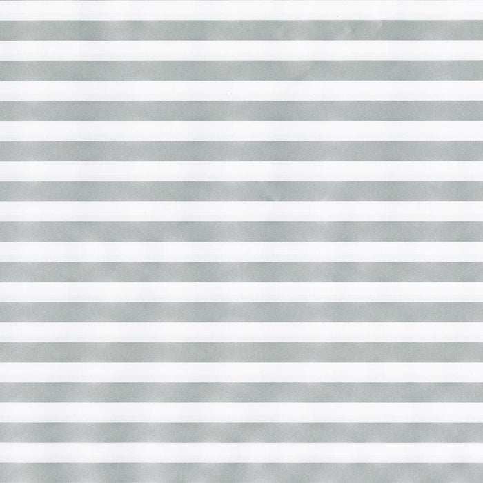 Club Stripe Silver/Gold Gift Wrap