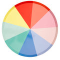 Color Wheel Dinner Plates