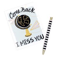 Come Back Globe Card