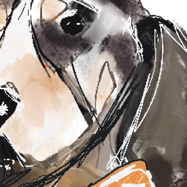 Coonhound Bowtie Gift Wrap