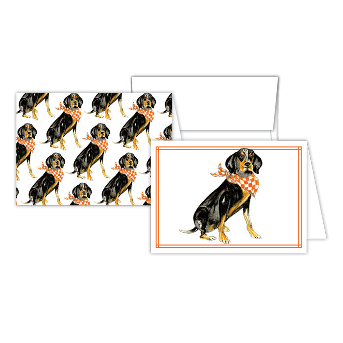 Coonhound Note Cards