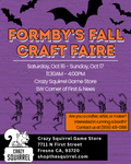 Craft Fair Vendor Booth - Oct 2026