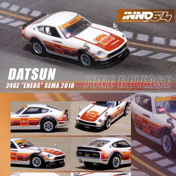 Datsun 240Z "ENEOS" Sema 2018 Inno64 1:64 scale IN64-240Z-ENEOS