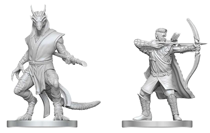 D&D: NMU - Elf Ranger & Dragonborn Monk