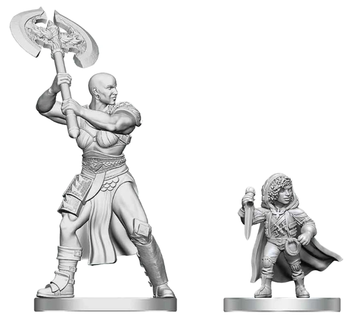 D&D: NMU - Goliath Barbarian & Halfling Rogue