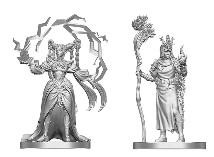 D&D: NMU - Human Druid & Elf Sorcerer