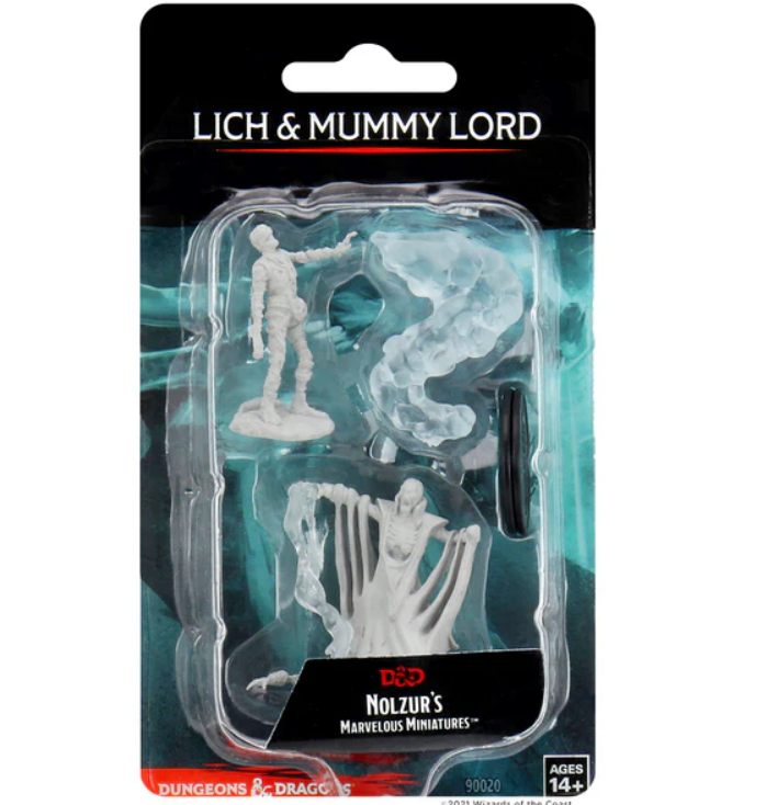 D&D NMU: Lich & Mummy Lord W11