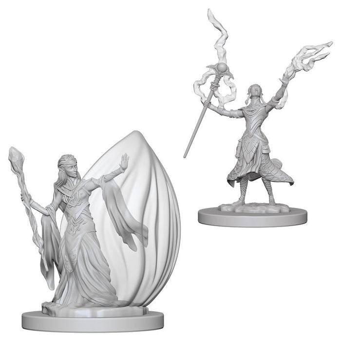 D&D: Nolzur's Marvelous Minis: Elf Female Wizard W3