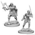 D&D: Nolzur's Marvelous Minis: Human Female Barbarian W1