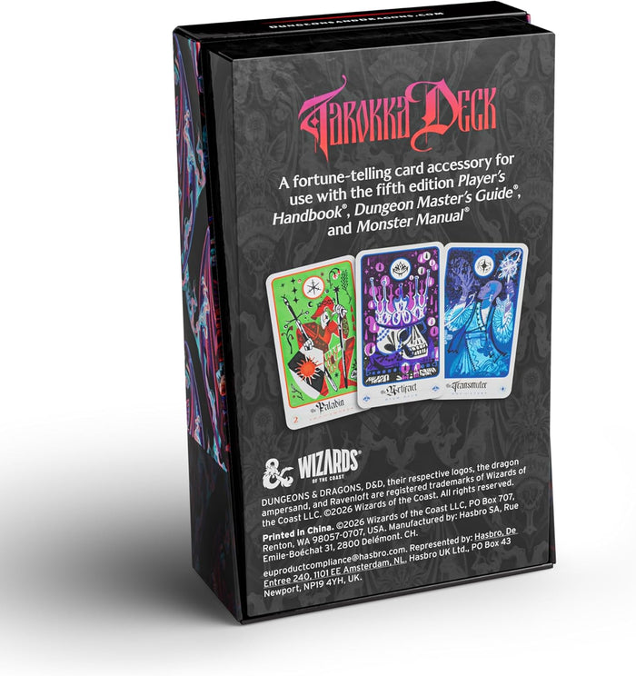 D&D: Ravenloft  - Tarokka Deck