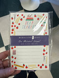 Dear Teacher  Notepad