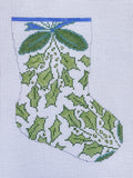 Deck the Halls Ornament Sized Stocking Canvas