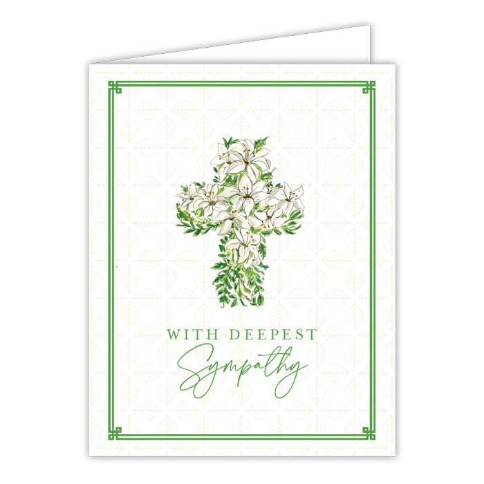 Deepest Sympathy Cross
